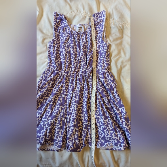 🔖 4 for $20 Lot of 2 size 6-7 sleeveless fit & flare stretch dresses - Picture 5 of 6